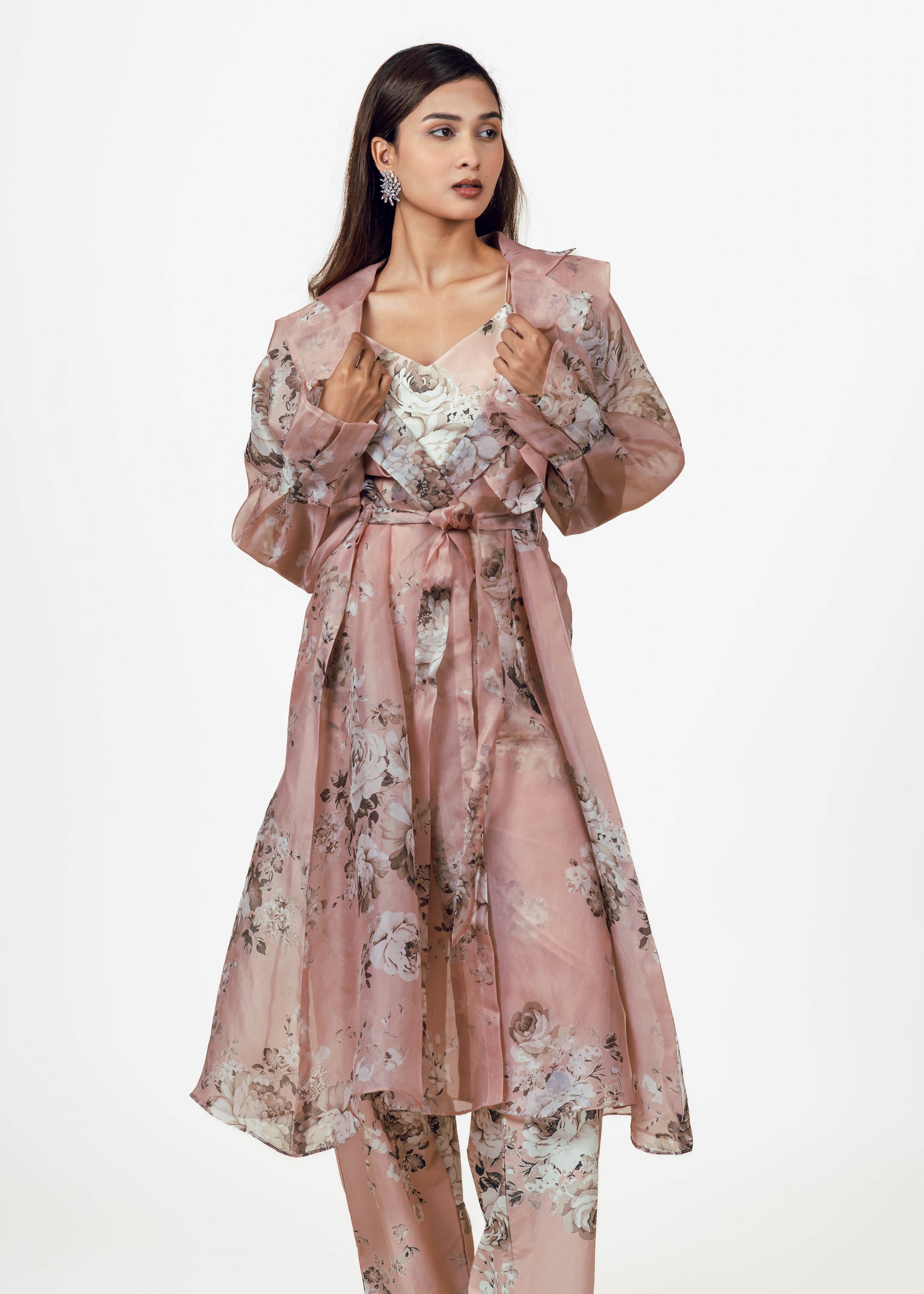 Tara Trench and Pant Set