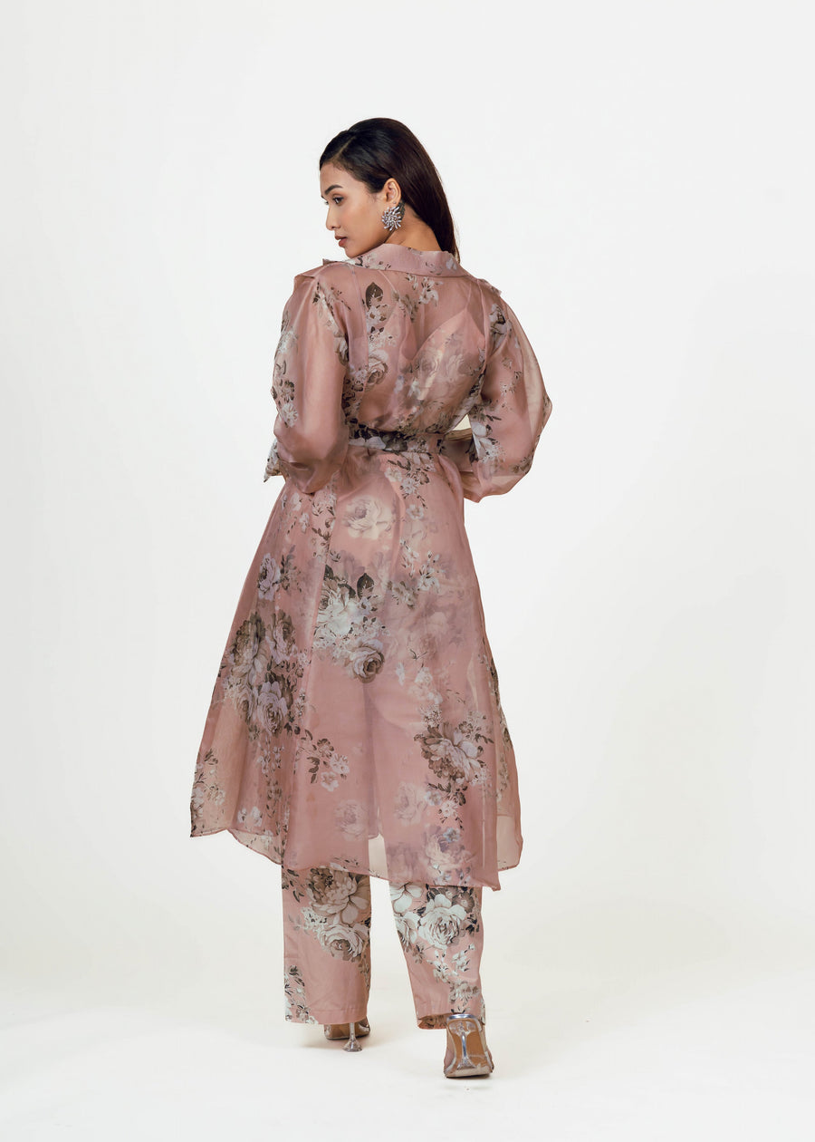 Tara Trench and Pant Set