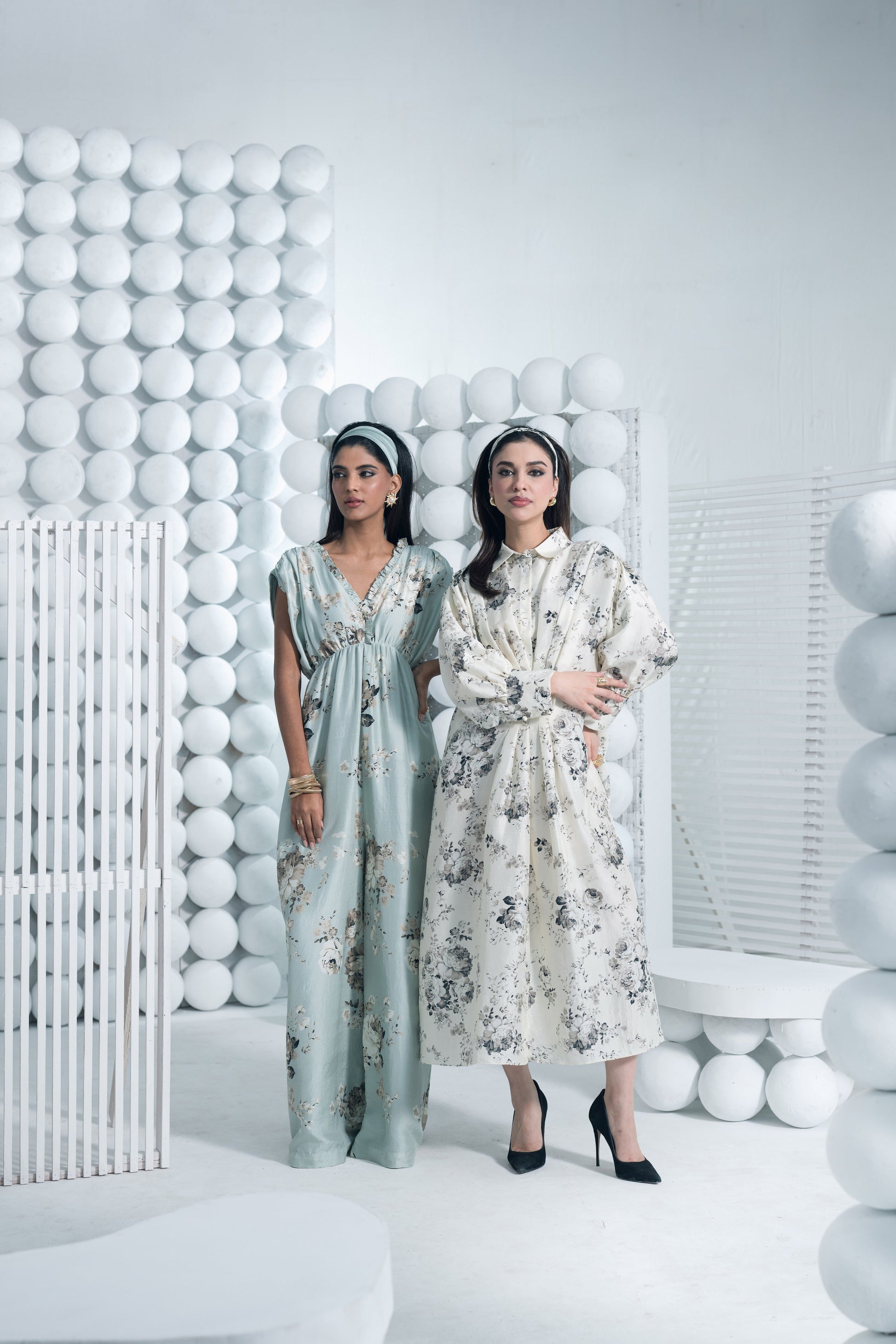 Tara Pearl Blue Jumpsuit