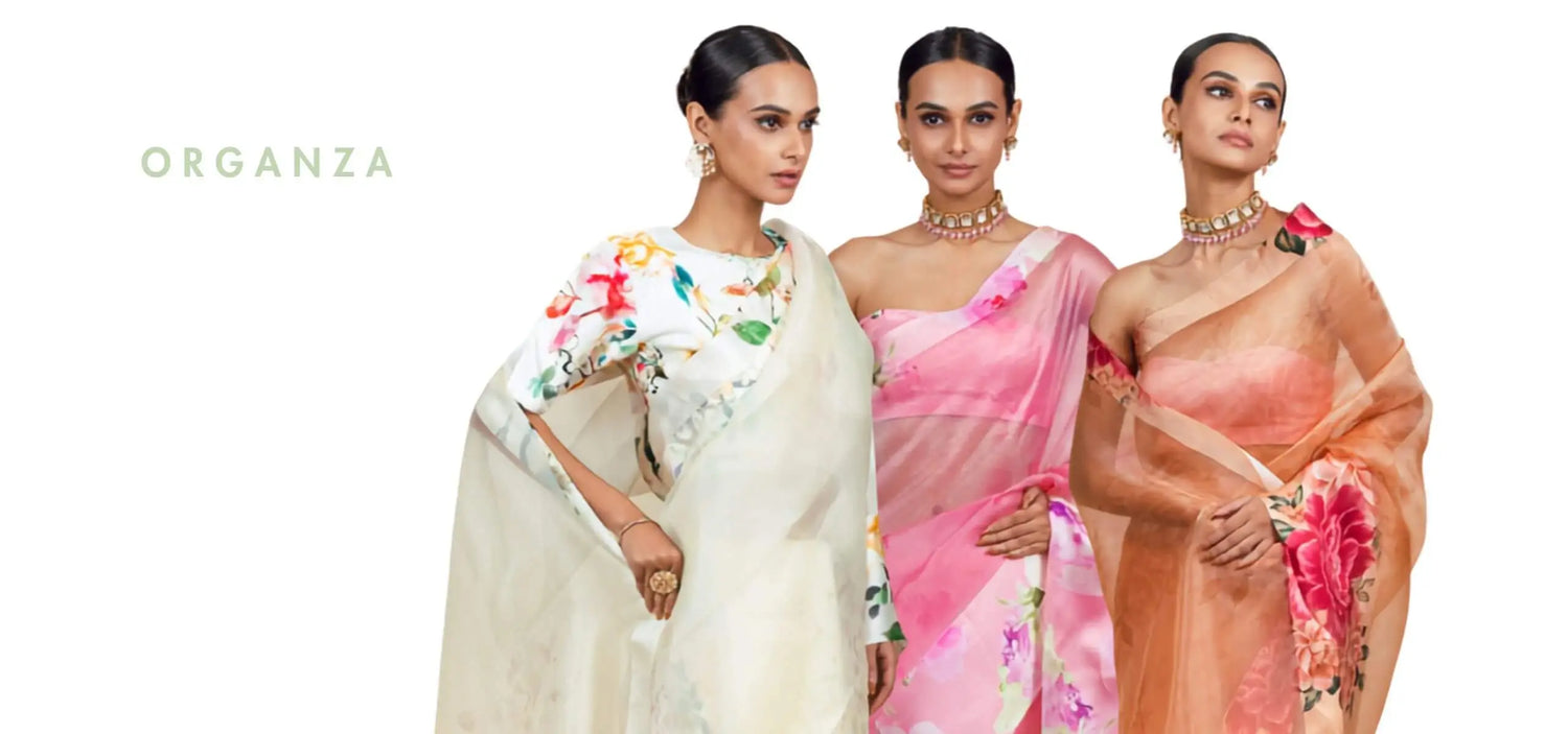 Designer Organza Saree